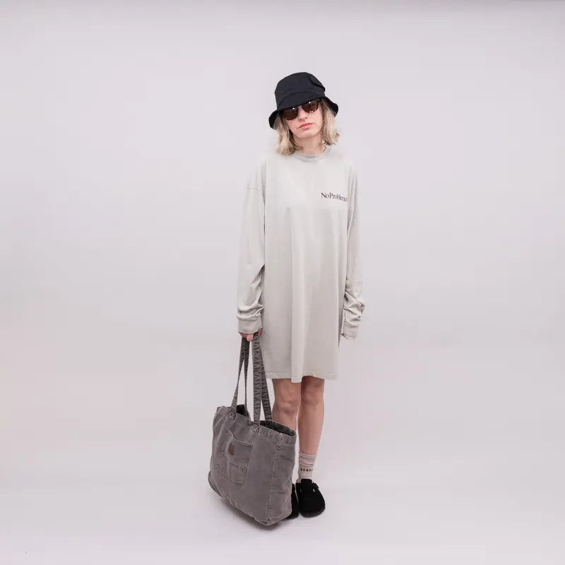 Aries Womens Mini Problemo Long Sleeve Dress Agate-1