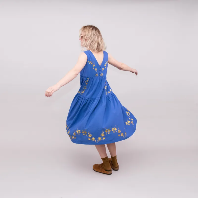 Sideline Womens Vita Dress Blue-3