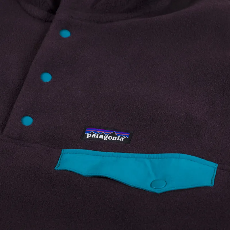 Patagonia Synchilla Snap-T Fleece Pullover Obsidian Plum-5