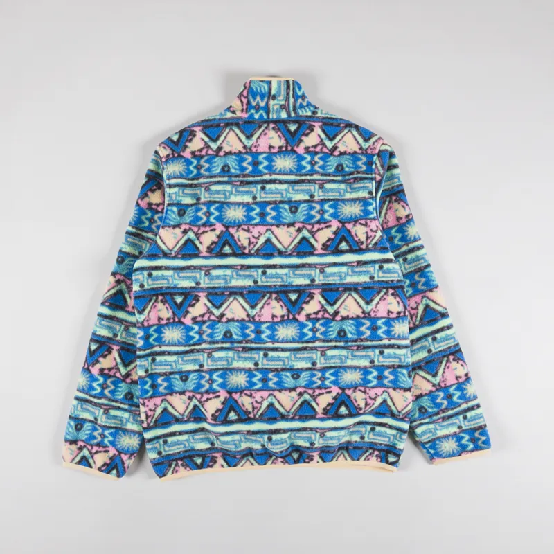 Patagonia Womens Lightweight Synchilla Snap-T Fleece Pullover Salamander Green-5