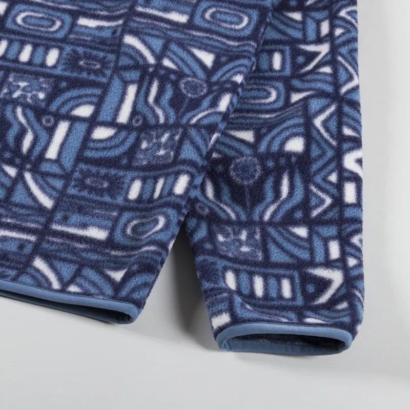 Patagonia Lightweight Synchilla Snap-T Fleece Pullover New Visions New Navy-8