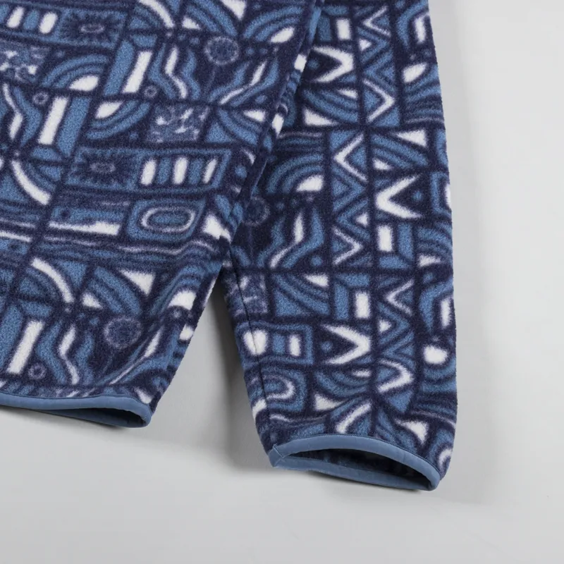 Patagonia Lightweight Synchilla Snap-T Fleece Pullover New Visions New Navy-5