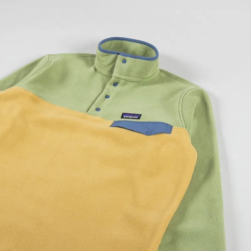 Patagonia Lightweight Synchilla Snap-T Fleece Pullover Pufferfish Gold-1