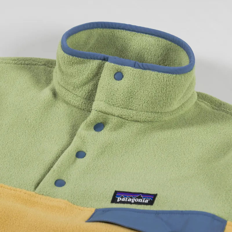 Patagonia Lightweight Synchilla Snap-T Fleece Pullover Pufferfish Gold-2