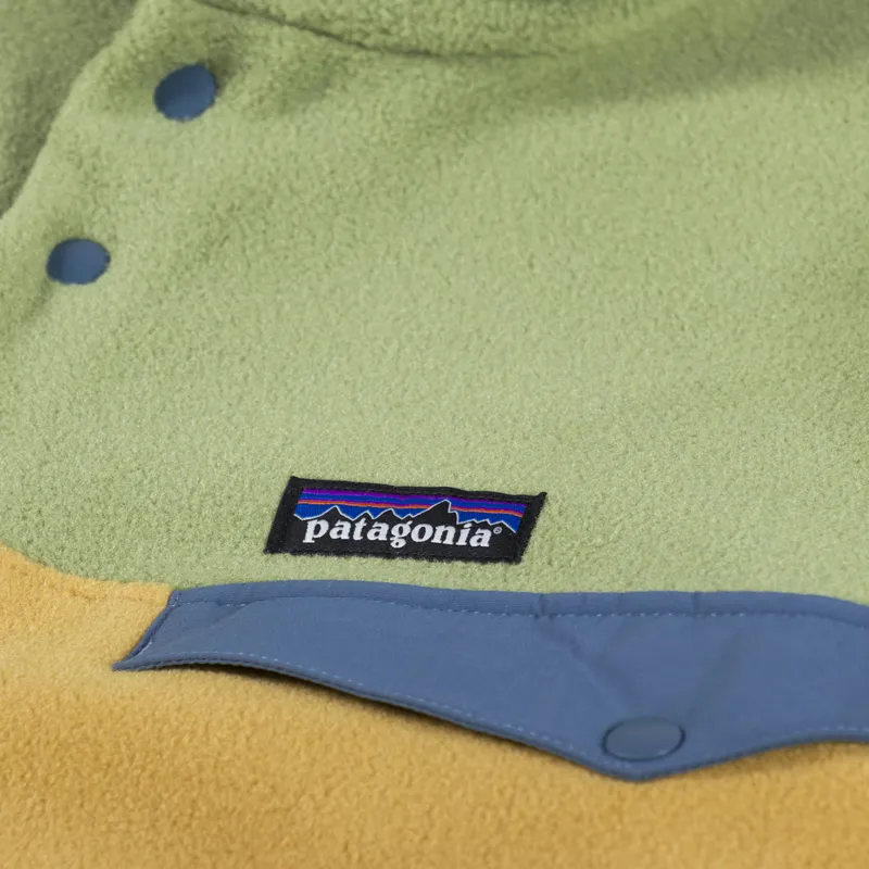 Patagonia Lightweight Synchilla Snap-T Fleece Pullover Pufferfish Gold-3