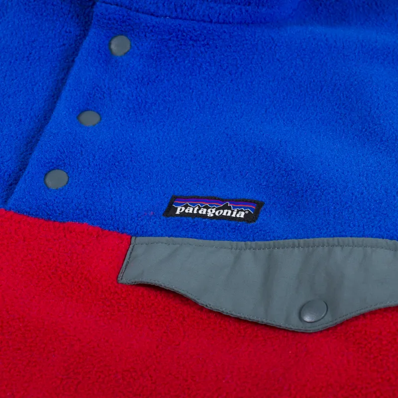 Patagonia Lightweight Synchilla Snap-T Fleece Pullover Touring Red-6
