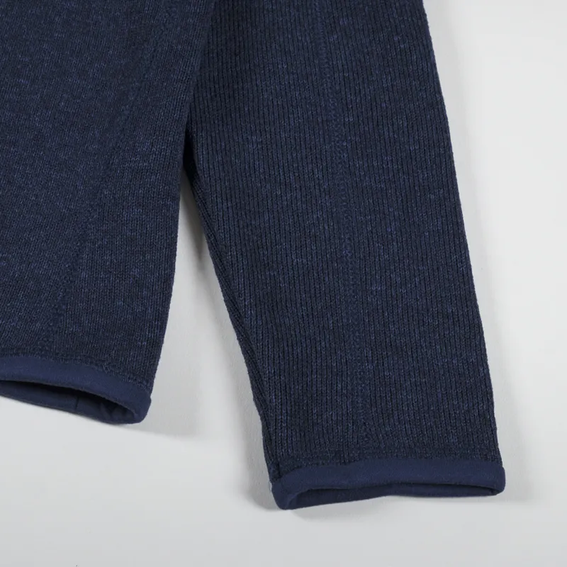 Patagonia Womens Better Sweater Quarter Zip New Navy-9