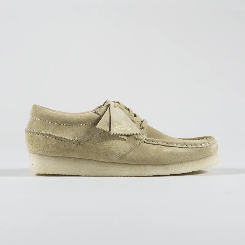 Clarks Originals Wallabee Boat Shoes Maple Suede-2