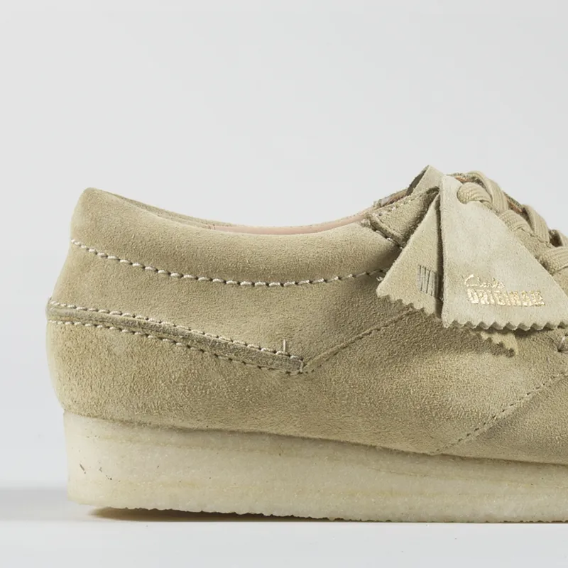 Clarks Originals Wallabee Boat Shoes Maple Suede-4