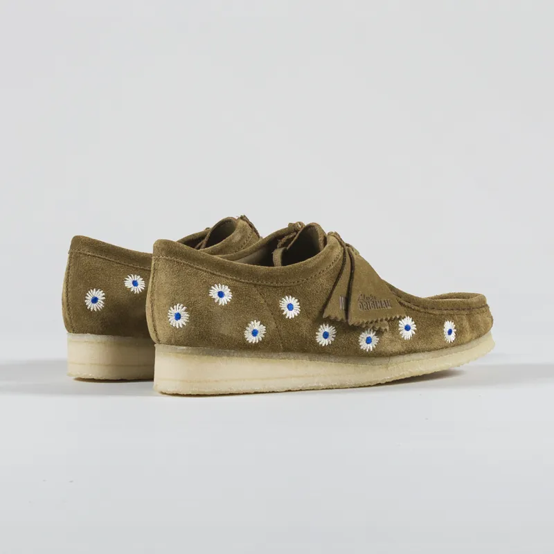Clarks Wallabee Evo In Olive For Men
