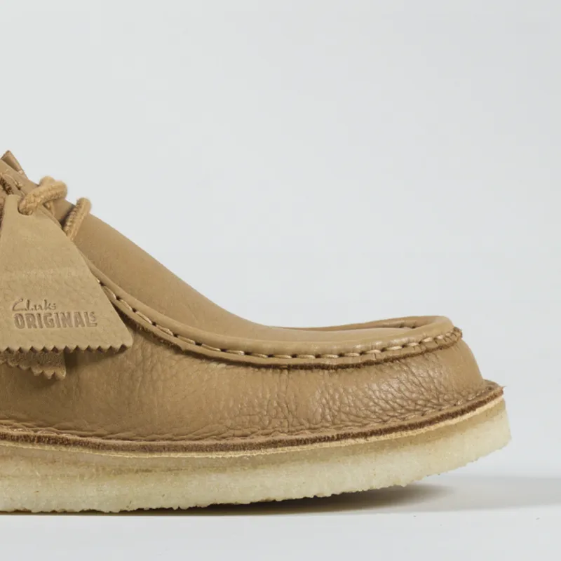 Clarks Originals Desert Nomad Shoes Mid Tan Leather-5