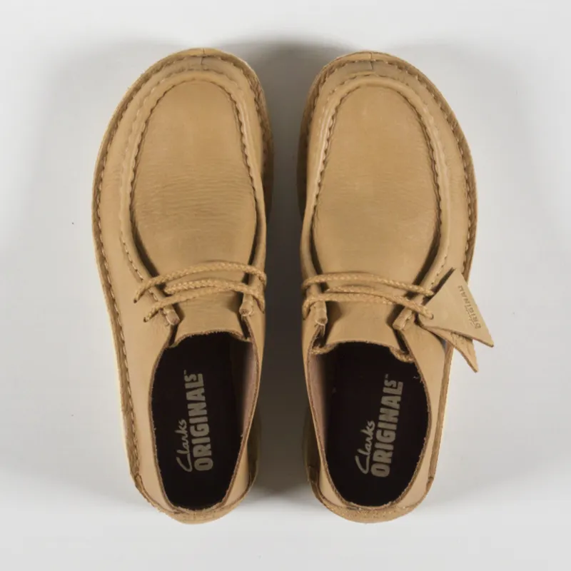 Clarks Originals Desert Nomad Shoes Mid Tan Leather-6