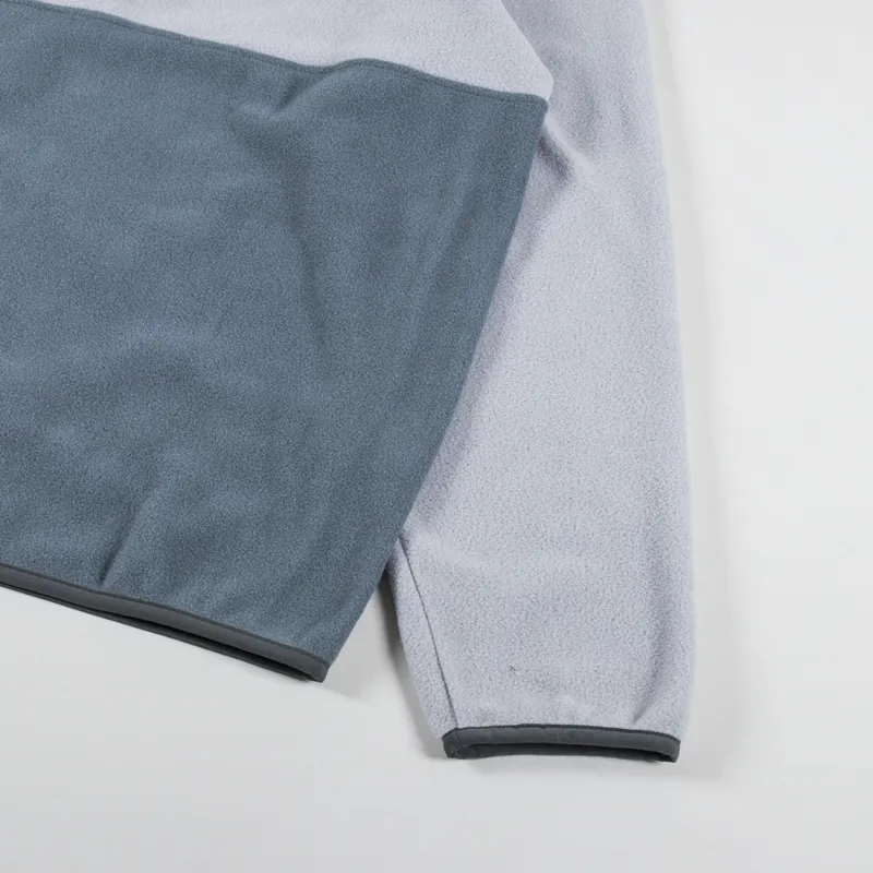 Patagonia Microdini Half Zip Fleece Pullover Nouveau Green Salt Grey-8