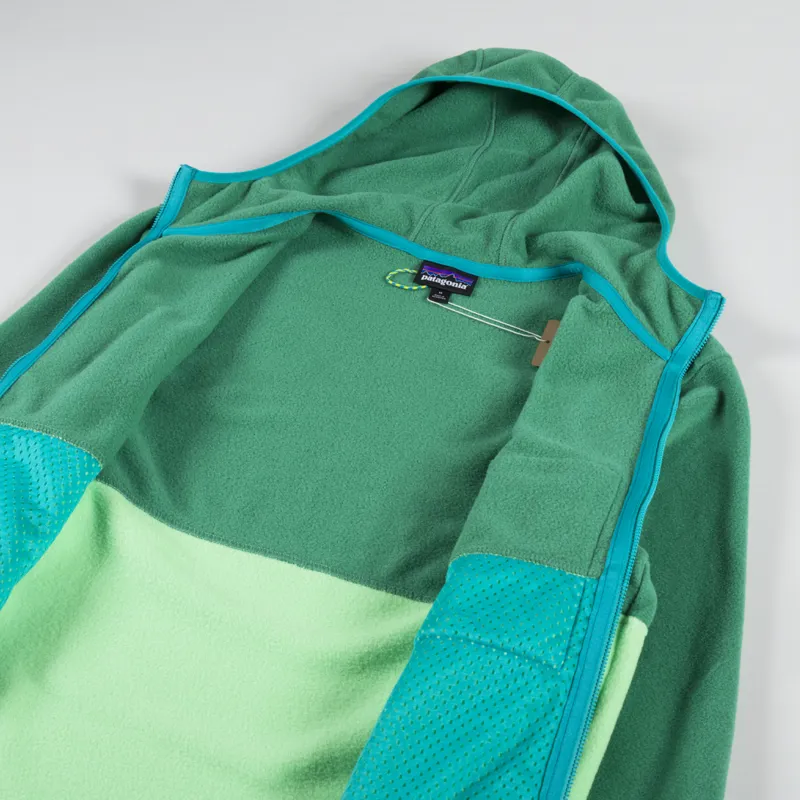Patagonia Microdini Fleece Hoody Glisten Green-4