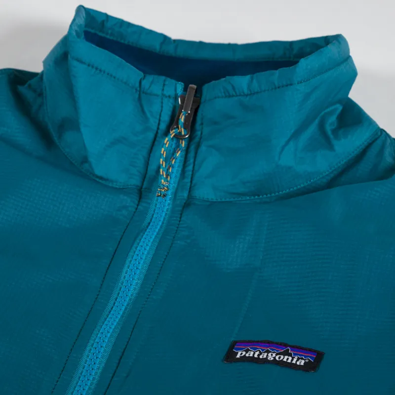 Patagonia Reversible Shelled Microdini Jacket Belay Blue