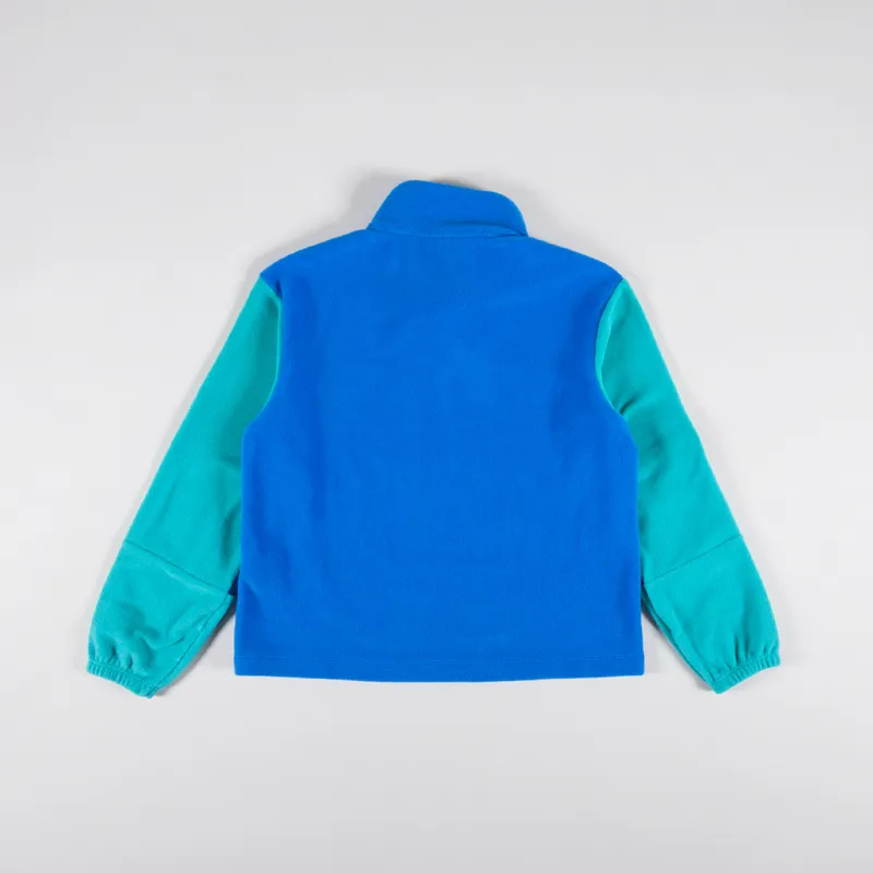 Patagonia Womens Microdini Half Zip Fleece Pullover Vessel Blue-5