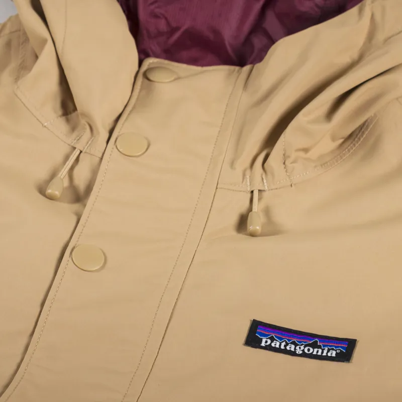 Patagonia Jackson Glacier Rain Jacket Grayling Brown-6