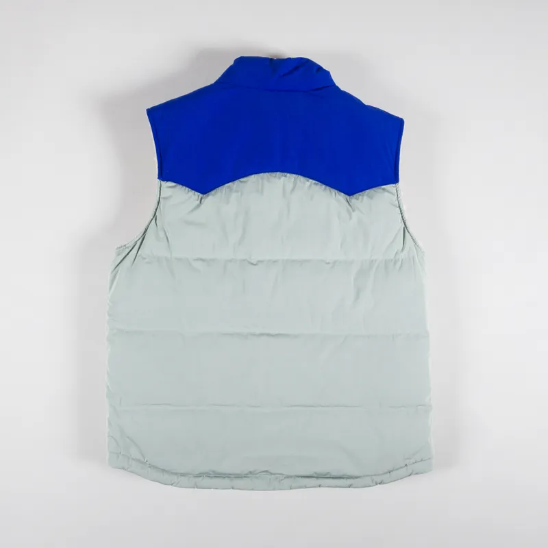 Patagonia Reversible Bivy Down Vest Sleet Green-4