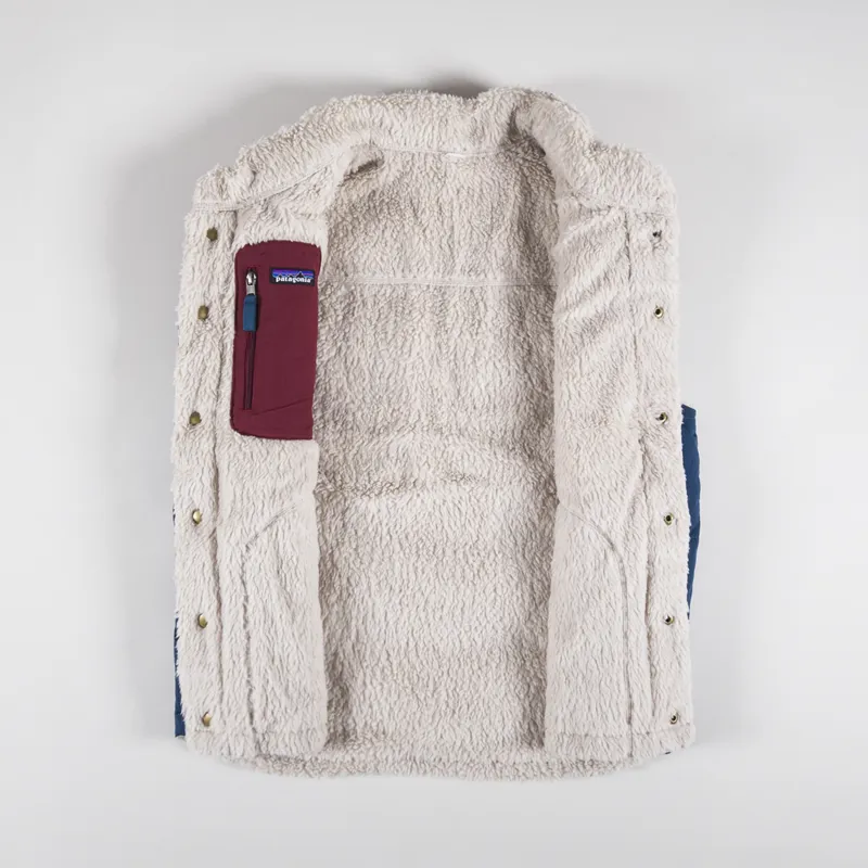 Patagonia Reversible Bivy Down Vest Tidepool Blue-2