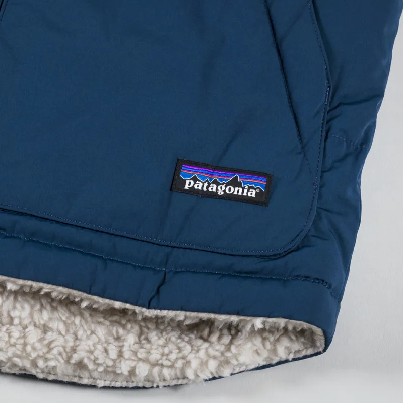 Patagonia Reversible Bivy Down Vest Tidepool Blue-11