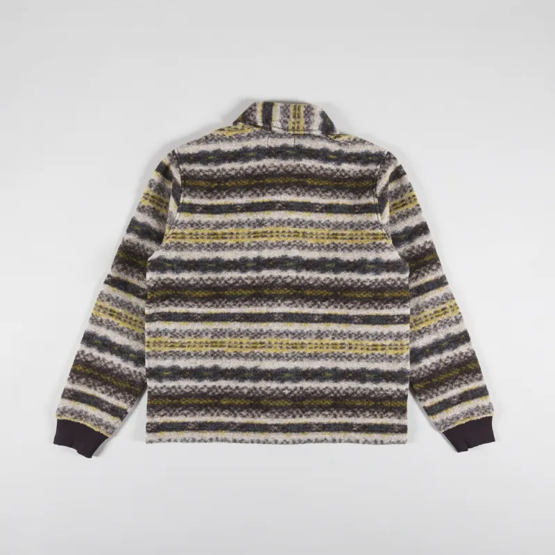 Universal Works New York Cardigan Fairisle Wool Mix-2