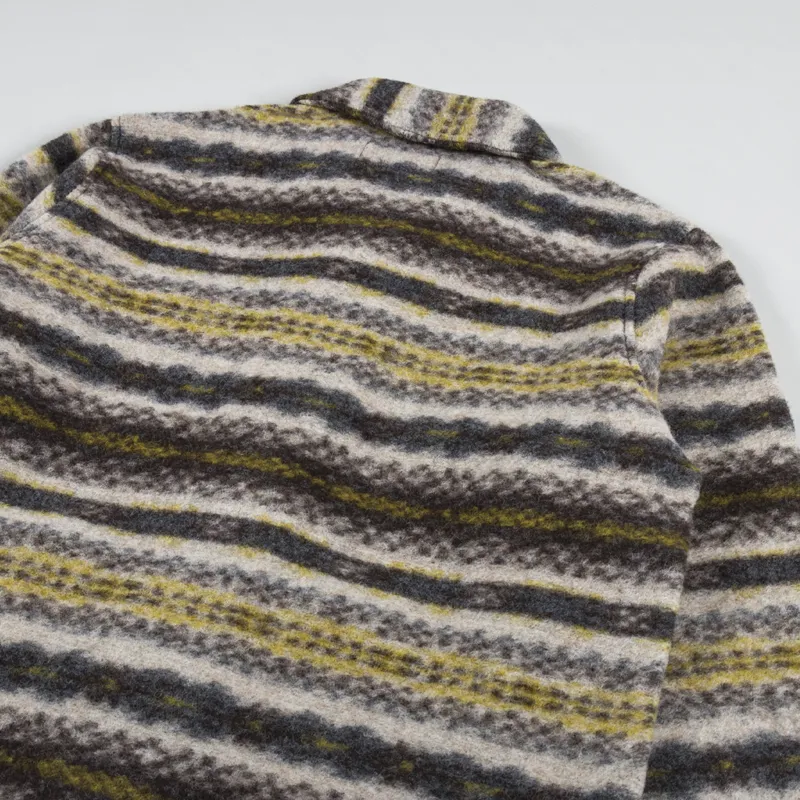 Universal Works New York Cardigan Fairisle Wool Mix-5