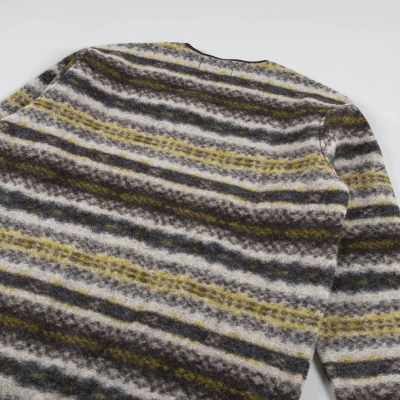 Universal Works Zip Liner Jacket Fairisle Wool Mix-5