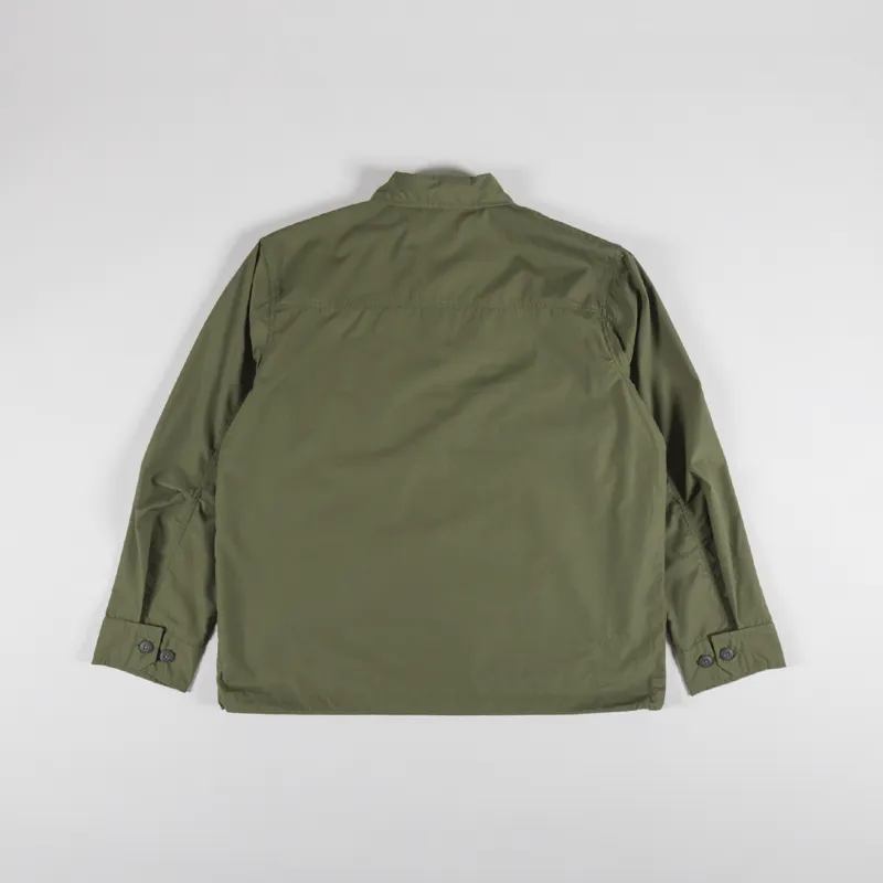 Universal Works Parachute Field Jacket Olive Recycled Poly Tech-2