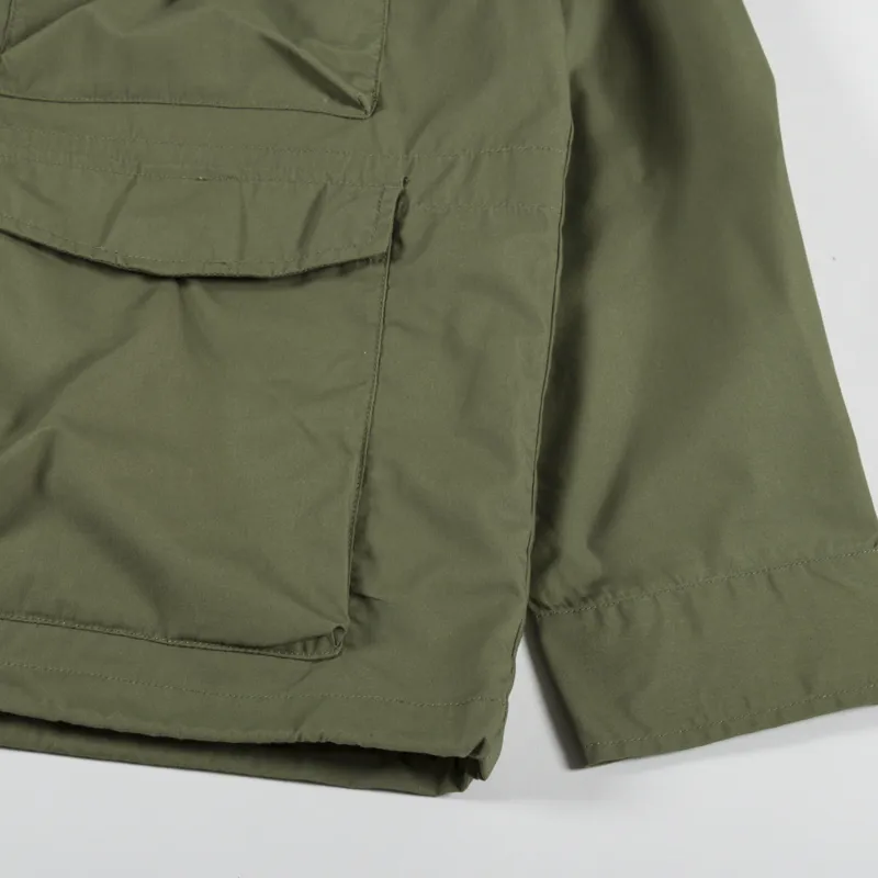 Universal Works Parachute Field Jacket Olive Recycled Poly Tech-4