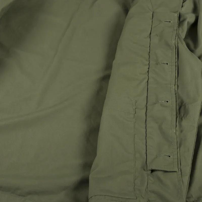 Universal Works Parachute Field Jacket Olive Recycled Poly Tech-6