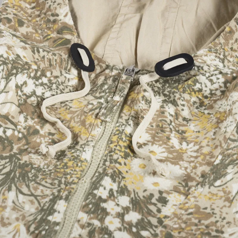 Universal Works Pullover Anorak Sand Garden Cord-5