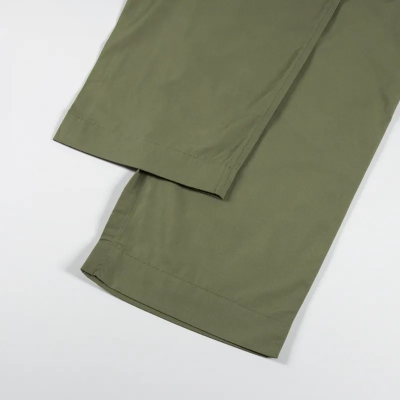 Universal Works Oxford Pant Olive Recycled Poly Tech-6