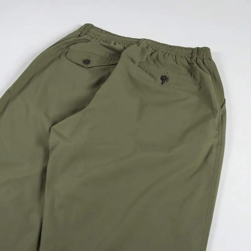 Universal Works Oxford Pant Olive Recycled Poly Tech-4