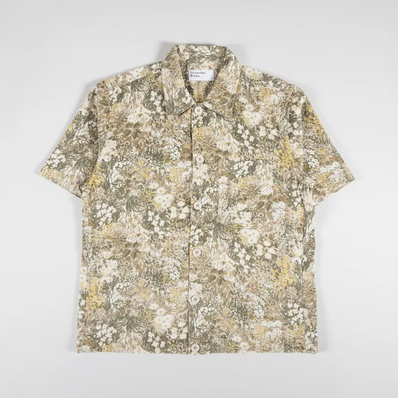 Universal Works Tech Overshirt Sand Garden Cord