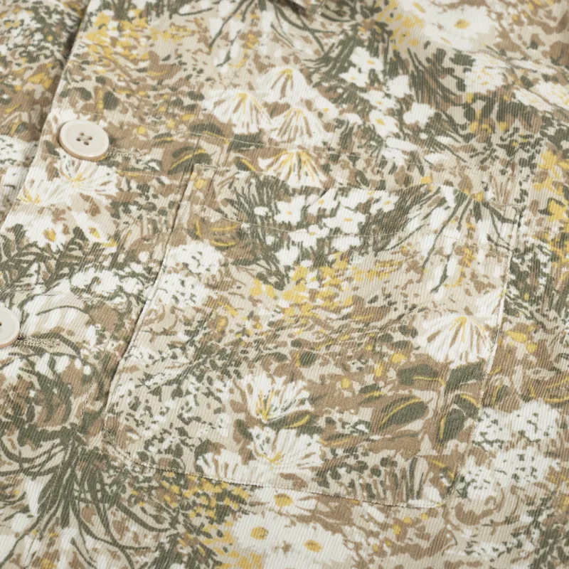 Universal Works Tech Overshirt Sand Garden Cord-6