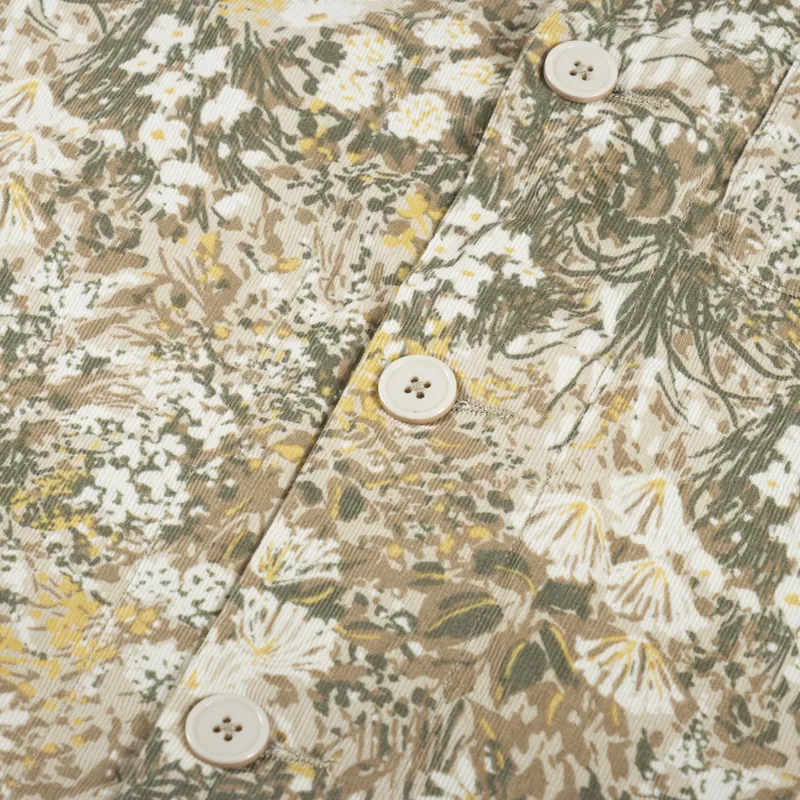 Universal Works Tech Overshirt Sand Garden Cord-7