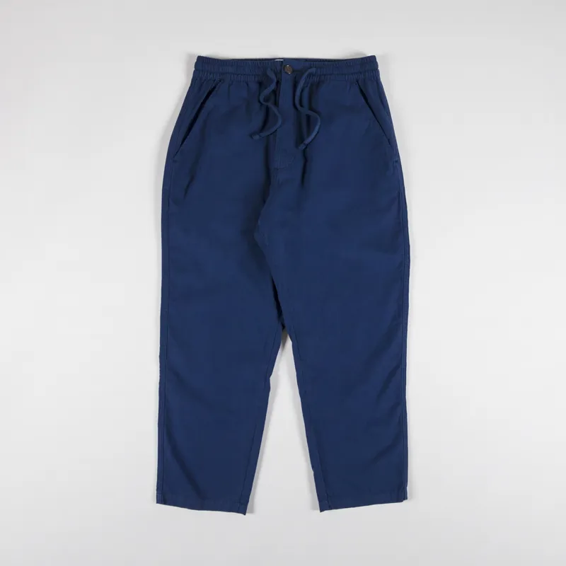 Universal Works Hi Water Trouser Navy Summer Canvas