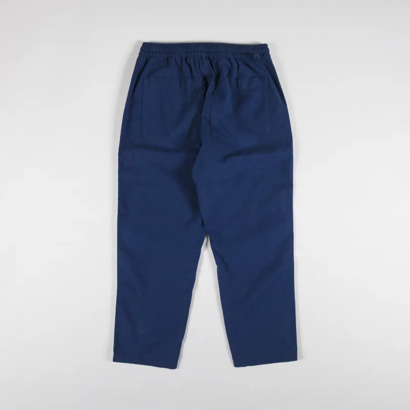 Universal Works Hi Water Trouser Navy Summer Canvas-1