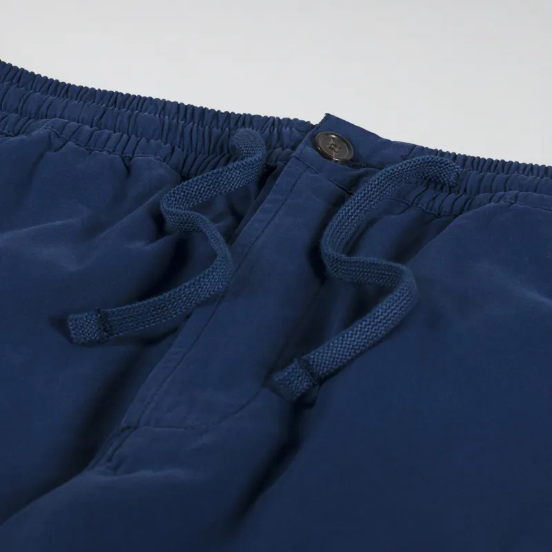 Universal Works Hi Water Trouser Navy Summer Canvas-7