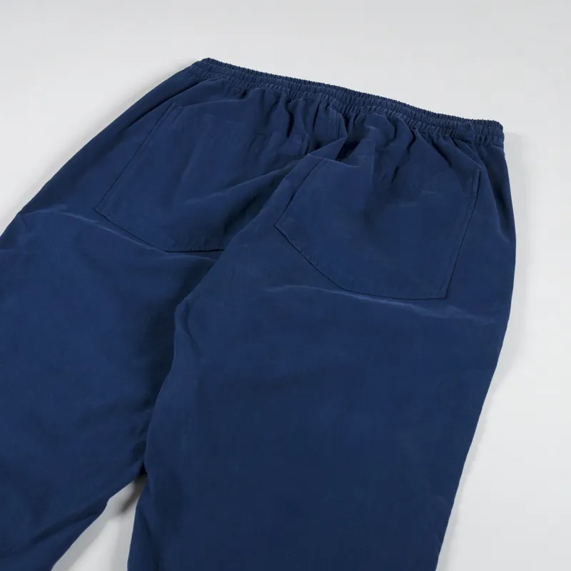 Universal Works Hi Water Trouser Navy Summer Canvas-4