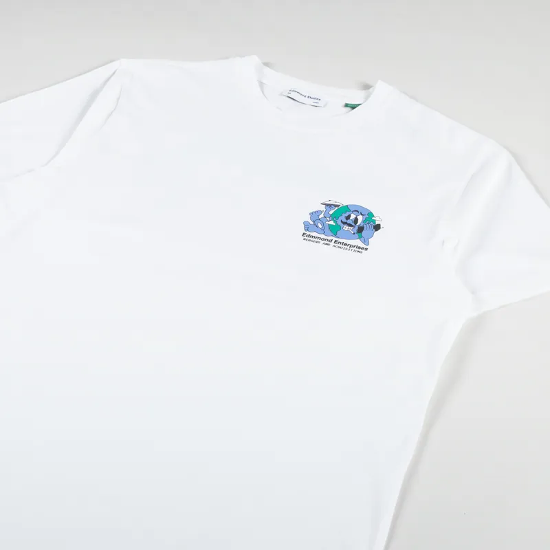 Edmmond Studios Enterprises T Shirt Plain White-3