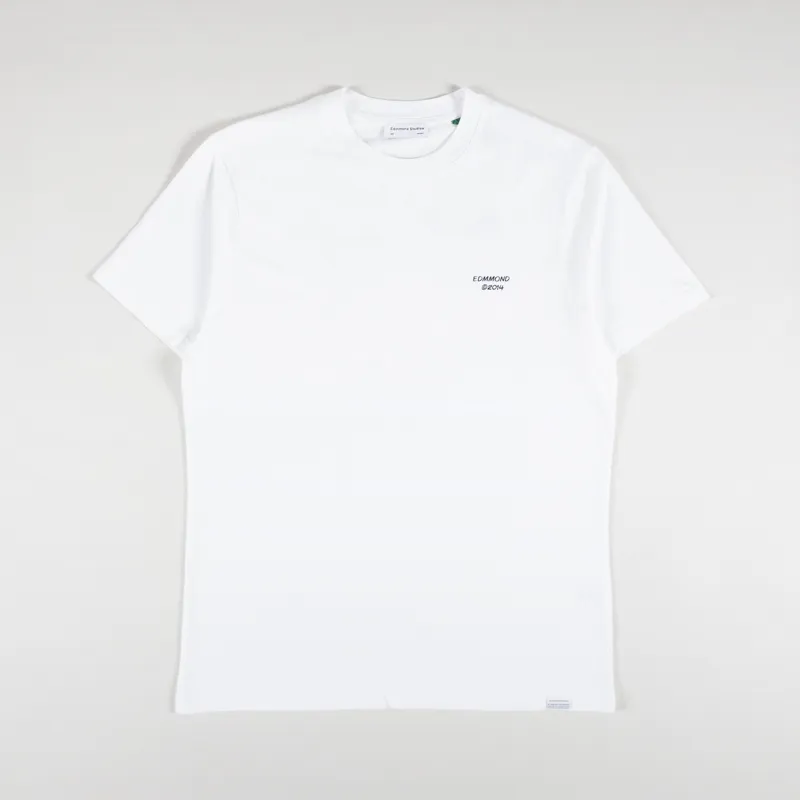 Edmmond Studios Global Entertainment T Shirt Plain White-1