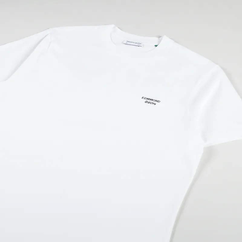 Edmmond Studios Global Entertainment T Shirt Plain White-3