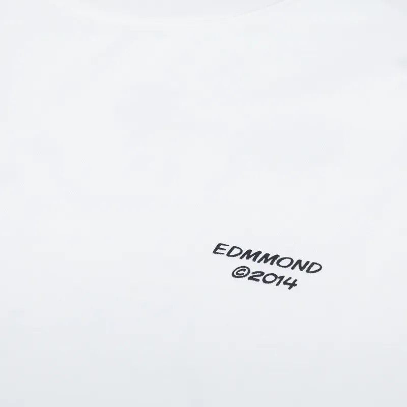 Edmmond Studios Global Entertainment T Shirt Plain White-5