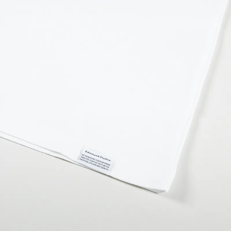 Edmmond Studios Global Entertainment T Shirt Plain White-6