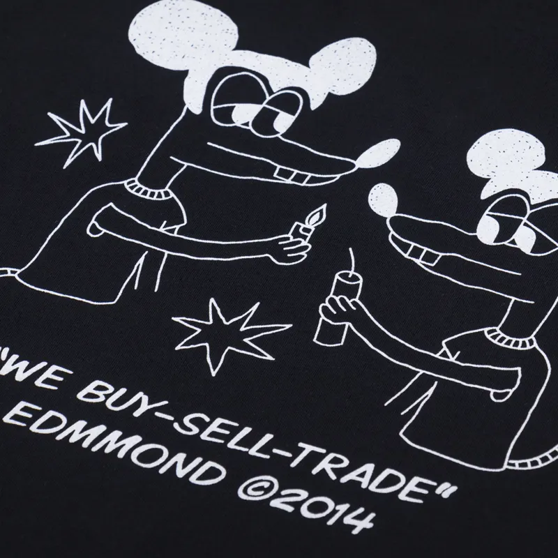 Edmmond Studios Global Entertainment T Shirt Black-4