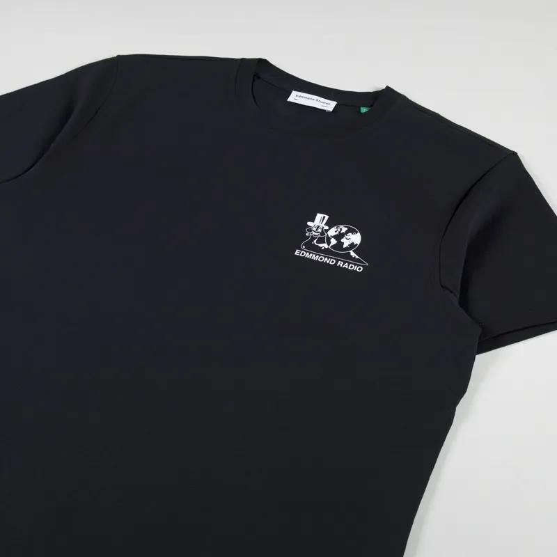 Edmmond Studios Slow Rhythms T Shirt Black-3