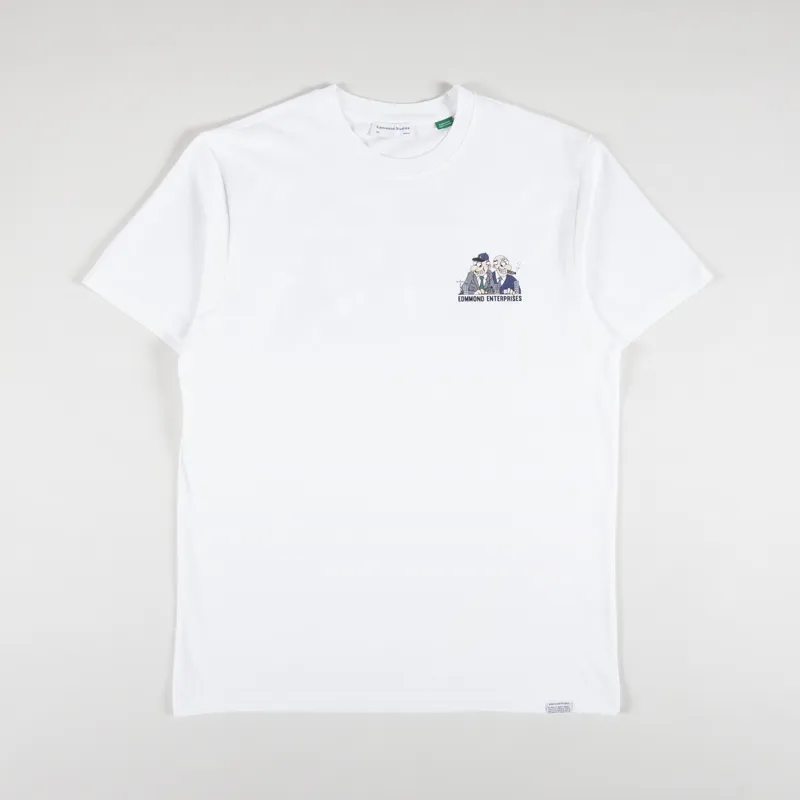 Edmmond Studios Trade T Shirt Plain White-1