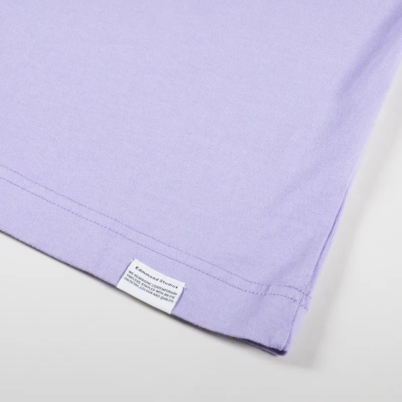 Edmmond Studios Hocus T Shirt Plain Light Purple-6