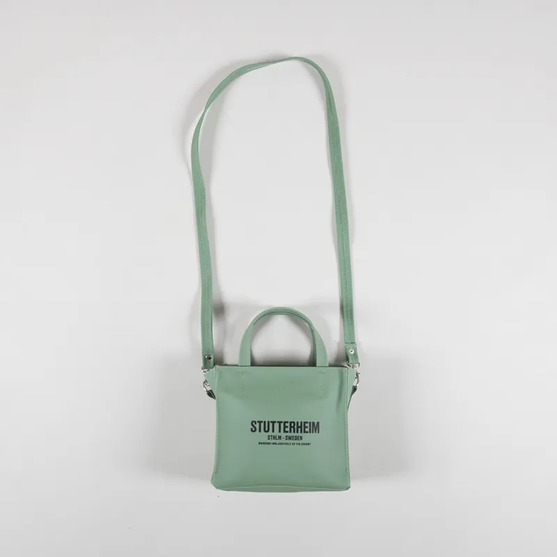 Stutterheim Womens Biblio Bag Loden Green-5
